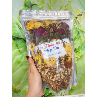 Trà thảo mộc đẹp da gói 500gr đủ các vị hoa mix thơm ngon