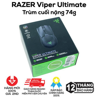 Chuột không dây Razer Viper Ultimate - Chuột game Chính Hãng Bảo Hành 12 tháng