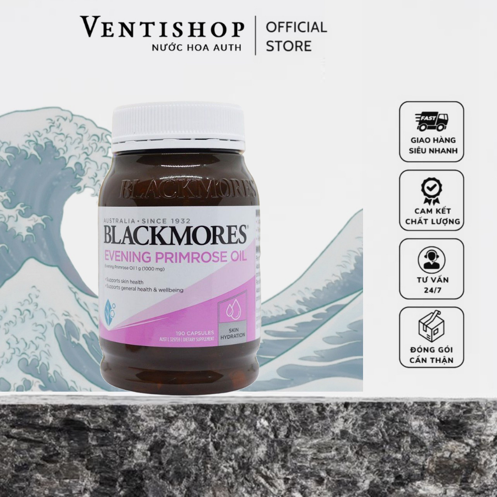 | 𝐕𝐄𝐍𝐓𝐈𝐒𝐇𝐎𝐏.𝟔𝟖 | Tinh dầu hoa anh thảo Blackmores Evening Primrose Úc