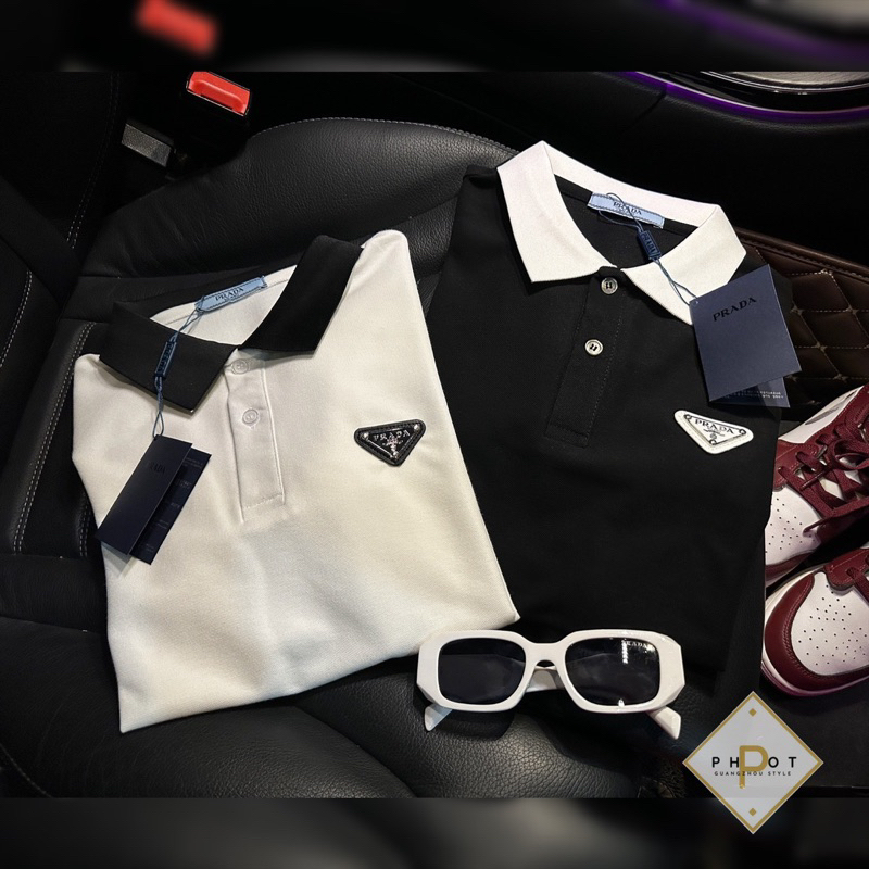 Áo polo Pra da full màu