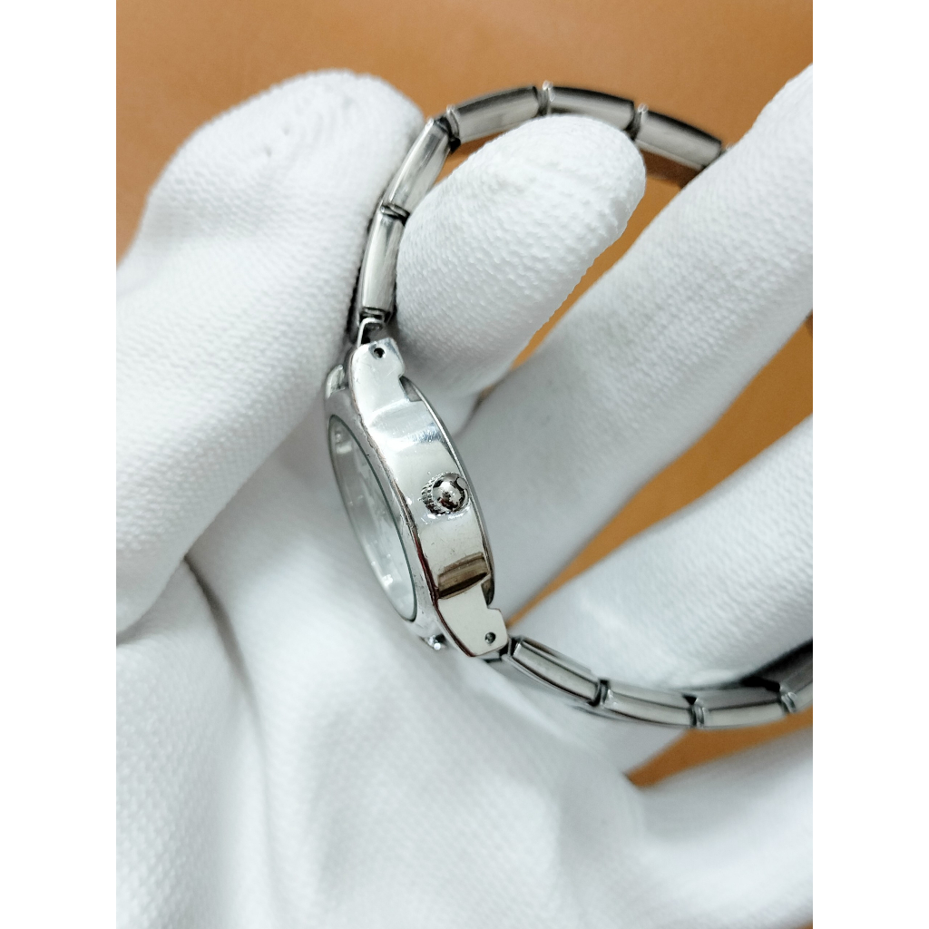 Đồng hồ nữ Japan hàng si Nhật mặt oval, đồng hồ 2hand