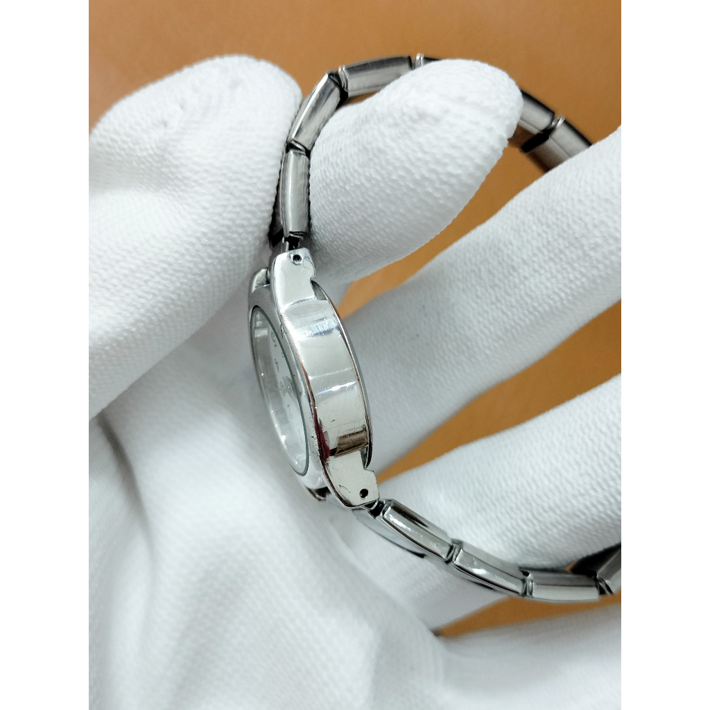 Đồng hồ nữ Japan hàng si Nhật mặt oval, đồng hồ 2hand