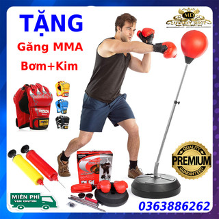 Bao trụ đấm bốc boxing bóng tập phản xạ cao cấp nhập khẩu châu Âu - Bền bỉ, không lo hỏng - Bảo hành 12 tháng