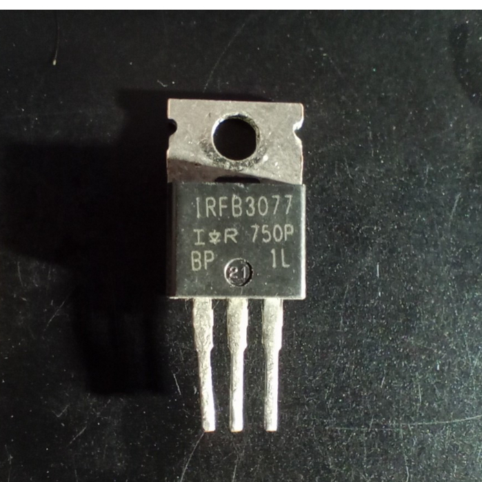 IRFB3077 tháo máy 210A 75V 370W lưng đồng đỏ