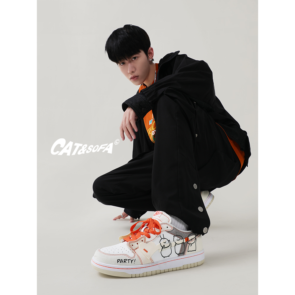 Giày thể thao Cat&Sofa hàng có sẵn - full box phụ kiện - PARTY - AC280 sneaker unisex