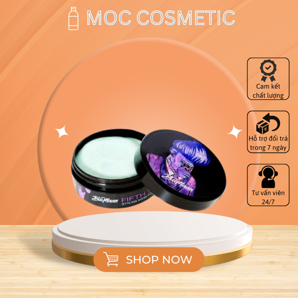 Sáp vuốt tóc nam BLUMAAN Khỉ Đột - Giữ nếp tóc Cực Đỉnh