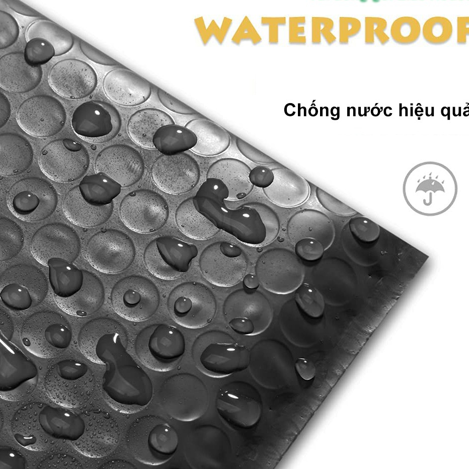 Túi Đóng Hàng Chống Sốc Chống Nước Food Saver Túi Đóng Gói Bóng Khí Đen Dày Đủ Size Số