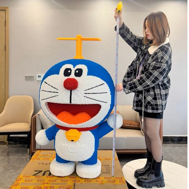 Doremon 65cm, Doremon 1mét, mô hình lắp rap doraemon 65cm, mon 1m