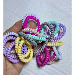 🔥Combo 10 Dây Cột Tóc LÒ XO, Co Giãn nhiều màu(2 size)