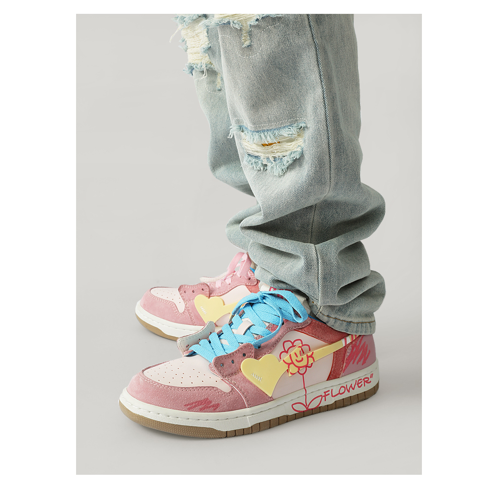 Giày thể thao Cat&Sofa hàng có sẵn - full box phụ kiện - FLOWER - AC254 sneaker unisex
