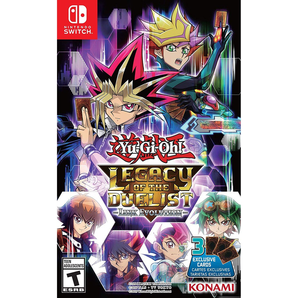 Game Nintendo Switch : Yu-Gi-Oh! Legacy of the Duelist Link Evolution Hệ Us