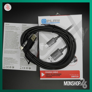 🔌 Cáp USB-A To Type-C Nitendo dài 3m -  Chính hãng PLAY 🔌