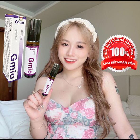 Son nách GMIO, Khử mùi hôi nách, trắng nách, Lăn khử mùi ngăn tiết mồ hôi  72h 10ml