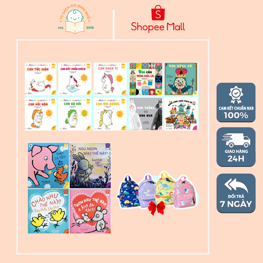 Sách ehon song ngữ Anh - Việt Mary Murphy