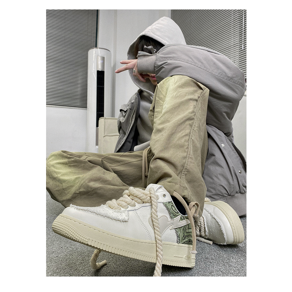 Giày thể thao Cat&Sofa hàng có sẵn - full box phụ kiện - CASHEW - AC197 sneaker unisex