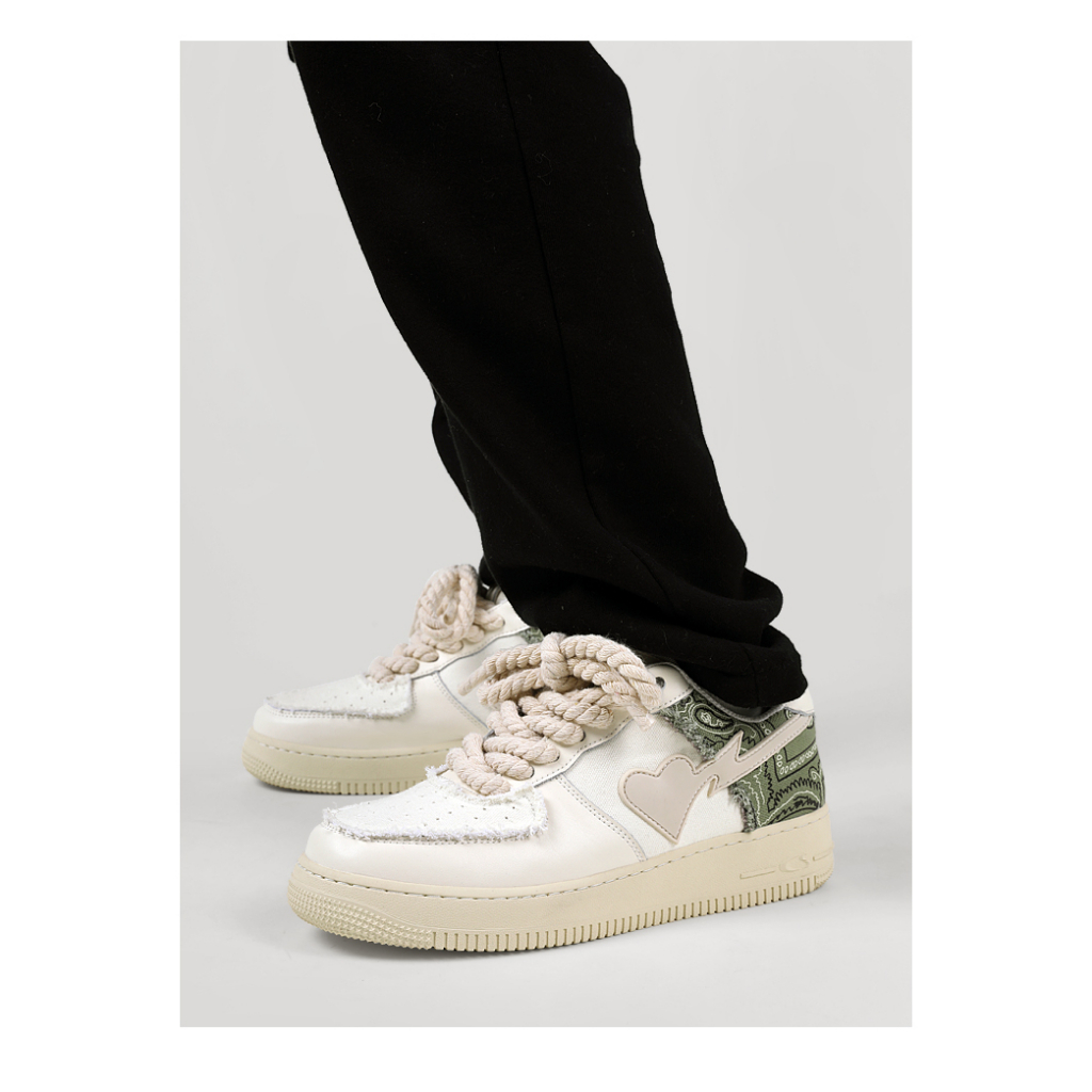 Giày thể thao Cat&Sofa hàng có sẵn - full box phụ kiện - CASHEW - AC197 sneaker unisex