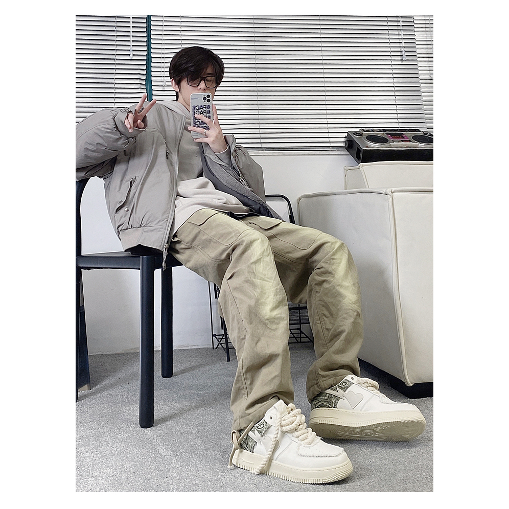 Giày thể thao Cat&Sofa hàng có sẵn - full box phụ kiện - CASHEW - AC197 sneaker unisex