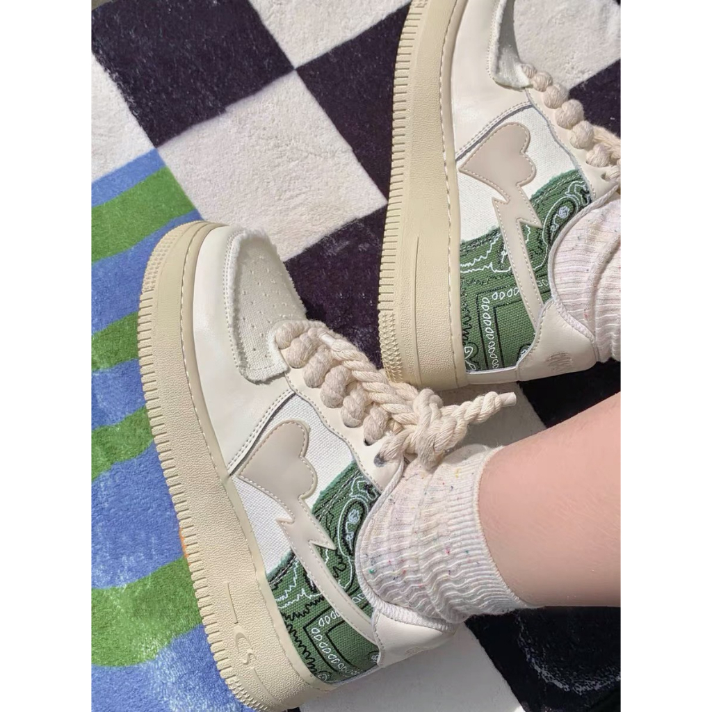 Giày thể thao Cat&Sofa hàng có sẵn - full box phụ kiện - CASHEW - AC197 sneaker unisex