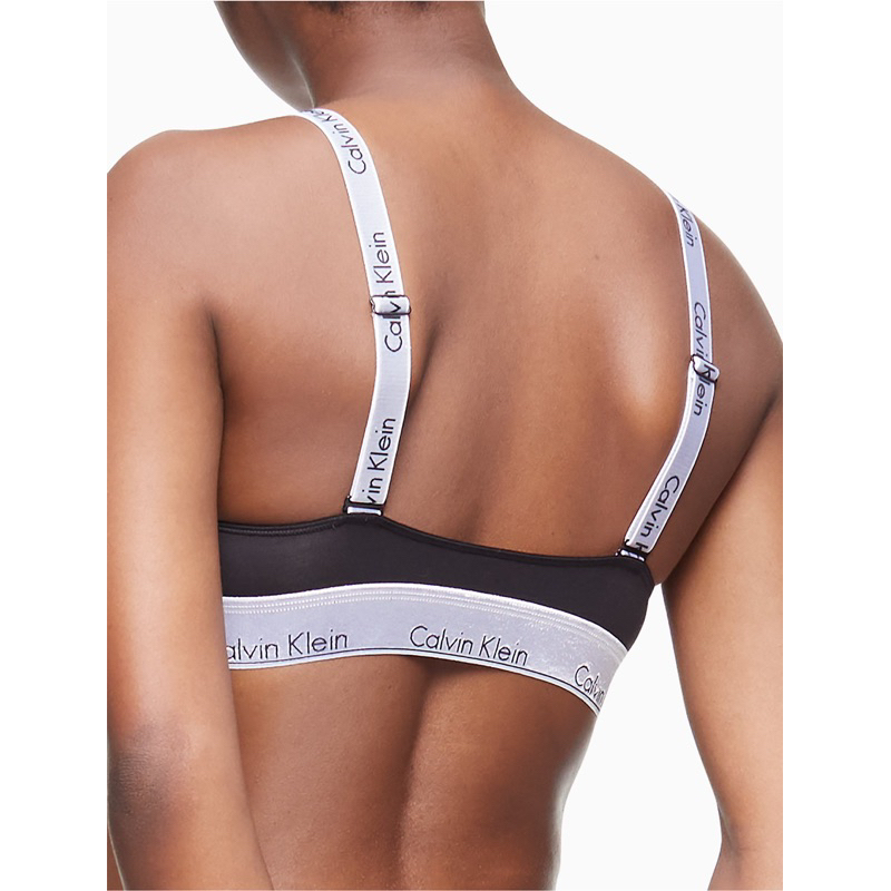 Áo Lót Modern Cotton Unlined Convertible Metallic Bralette