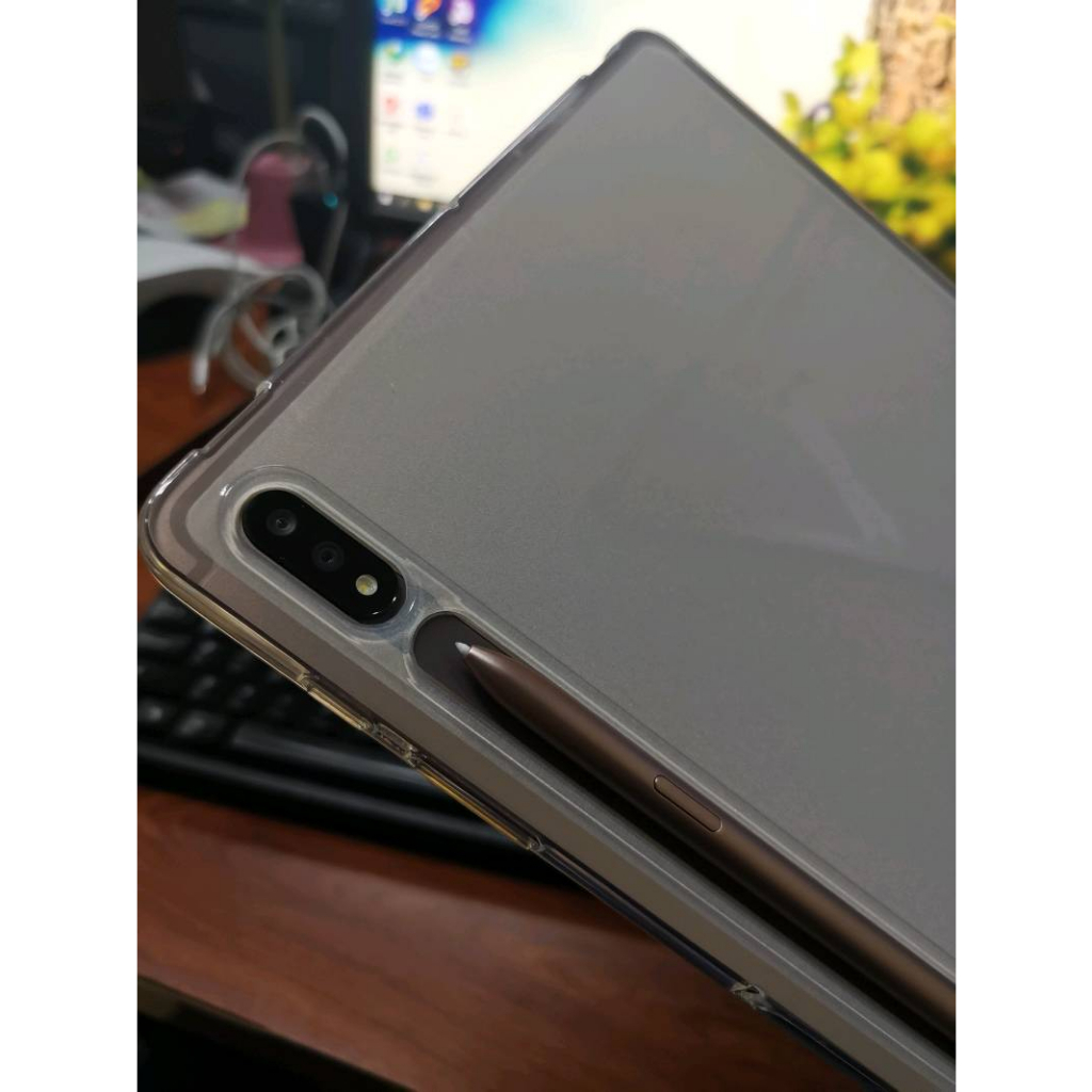 Ốp lưng Samsung Tab S7 Plus , S7 FE , S7+ Lite , S7 , S8 Ultra, S8 Plus , S8 dẻo trong nhám , chống vân tay bảo vệ máy