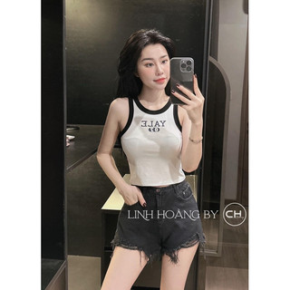 áo thun 3 lỗ chữ pha viền QC