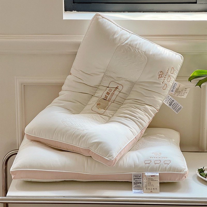 Ruột gối mát xa vải tencel cao cấp bông micro lông vũ