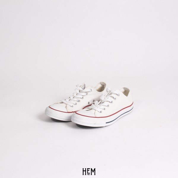 Giày thể thao Converse All Star Classic Low White 2HAND - Giày thể thao nam/nữ chính hãng, thiết kế tối giản, trẻ trung