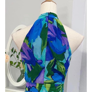 Đầm maxi lụa Mag.gy London