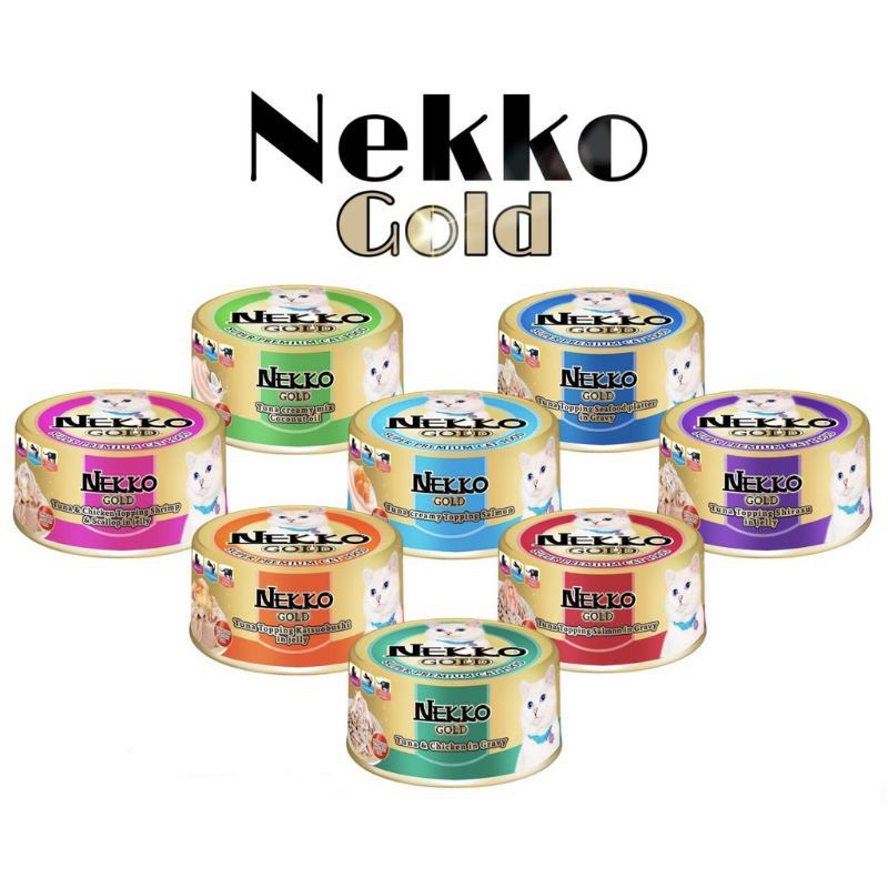 Pate Nekko lon 85g cho mèo Pate Nekko Gold