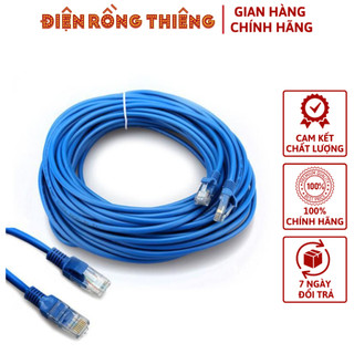 Dây cáp mạng, dây cáp internet 2m, 3m, 5m, 10m, 15m, 20m loại tốt bấm sẵn 2 đầu