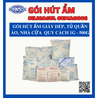 Gói hút ẩm đóng gói 1kg - silicagel loại 1/3/5/10/20/50/100/200 gram - gói chống ẩm mốc,khử mùi quần áo, điện tử