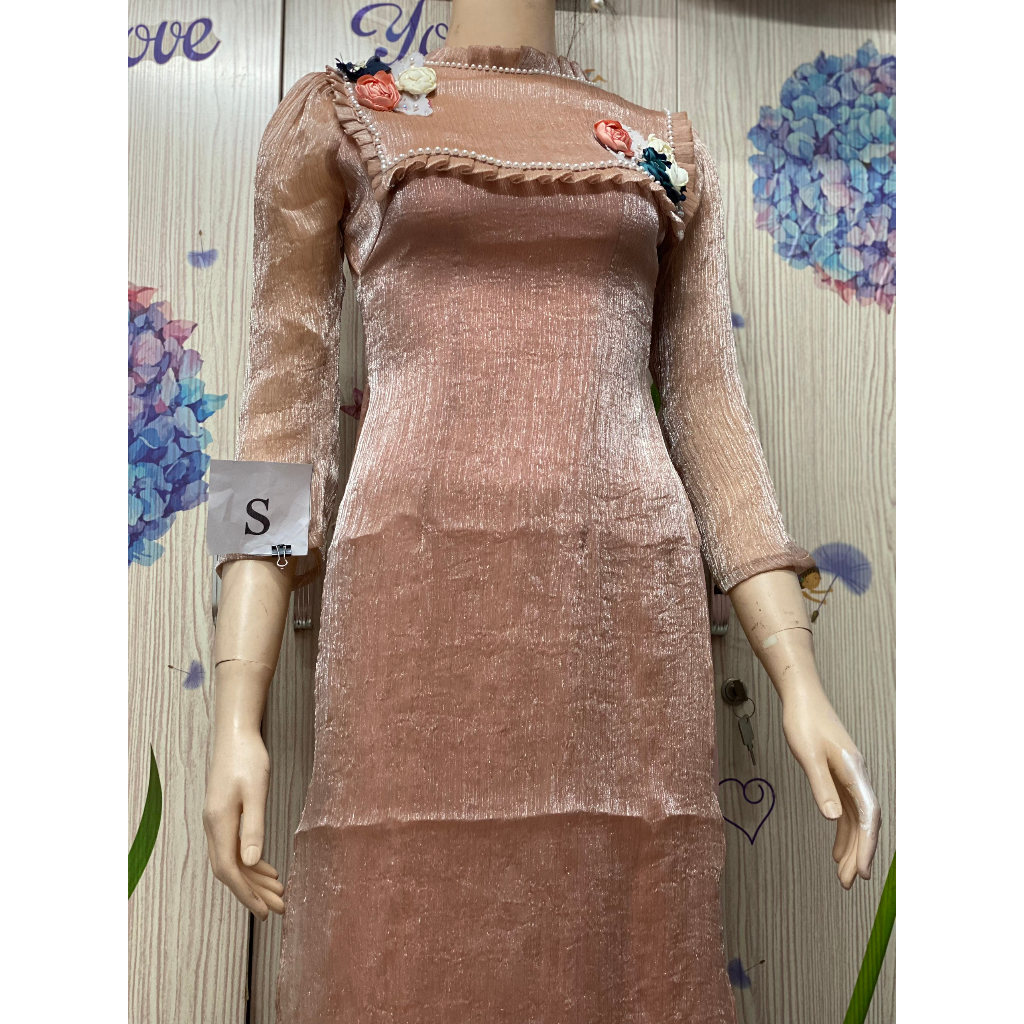 👕👖ÁO dài thanh lý chất tơ và chất lụa đẹp, độ mới từ 85%
