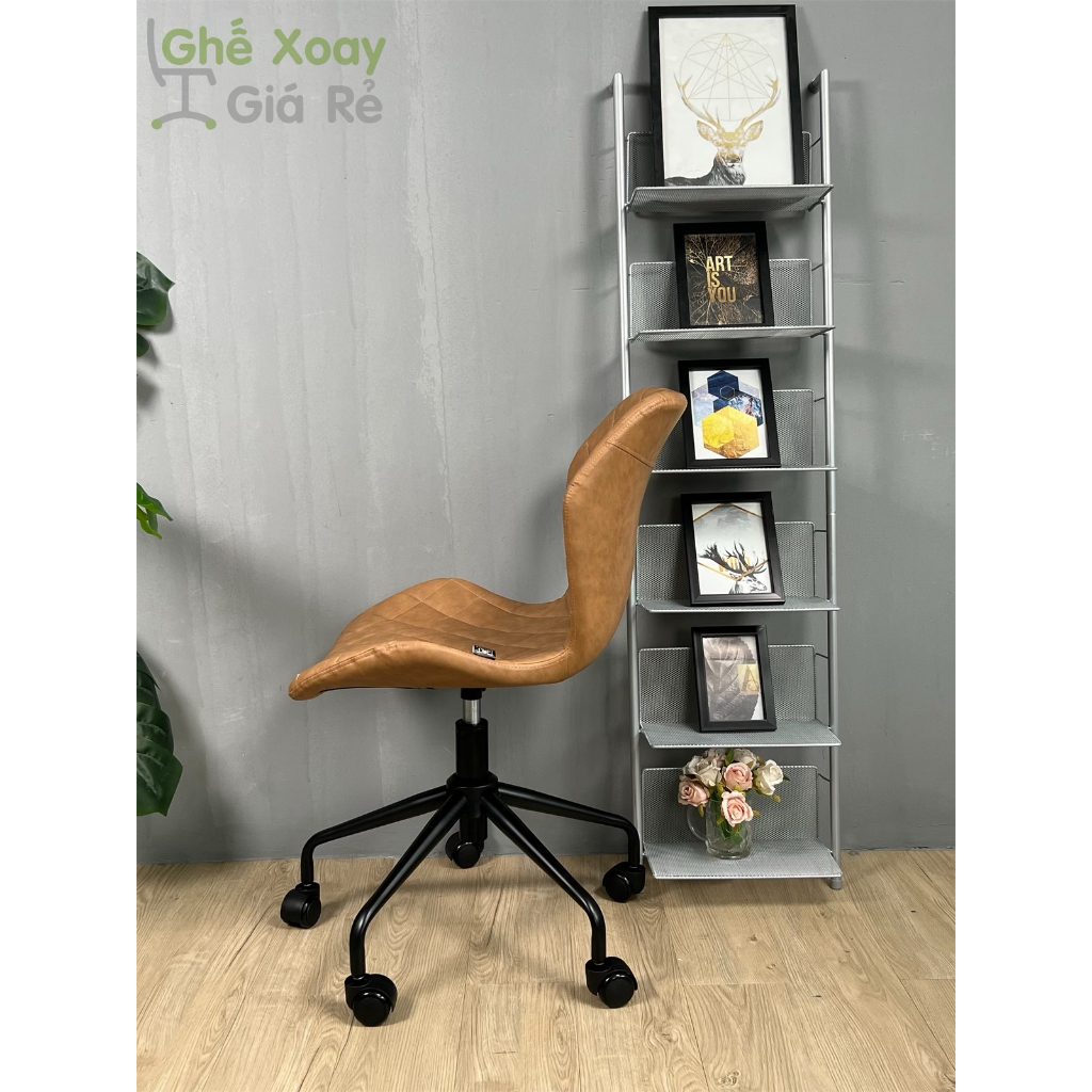 Ghế Văn Phòng 453X Có Điều Chỉnh Độ Cao Chân Bánh Xe
