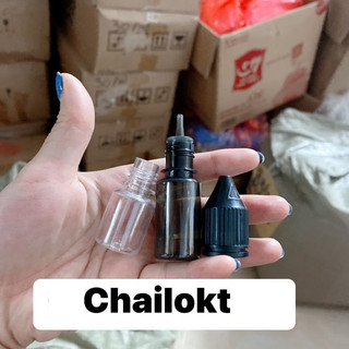 Chai 5ml 10ml mực xăm, chai núm nhọn. chai chiết mực. vỏ chai chiết nhỏ
