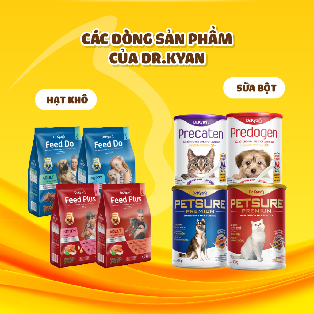 Dr.Kyan - Sữa bột PREDOGEN cho chó hộp 110g