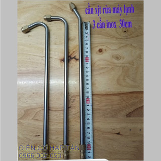 Cần béc xịt rửa xe dài 30cm , vệ sinh máy lạnh , máy giặt 45 - 90 - 120 độ xịt dạng quạt