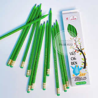 Hộp 12 cây bút chì đen ngòi hb gs-nnn