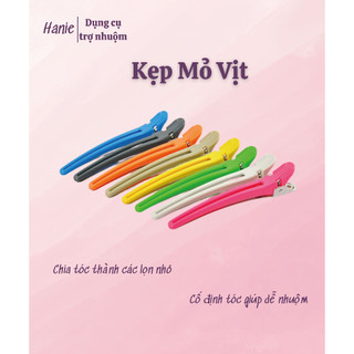 Dụng Cụ Trợ Nhuộm Tóc- Kẹp vịt, Lược nhuộm, Bát nhuộm, Bao tay _ Hanie thuốc nhuộm tóc tại nhà
