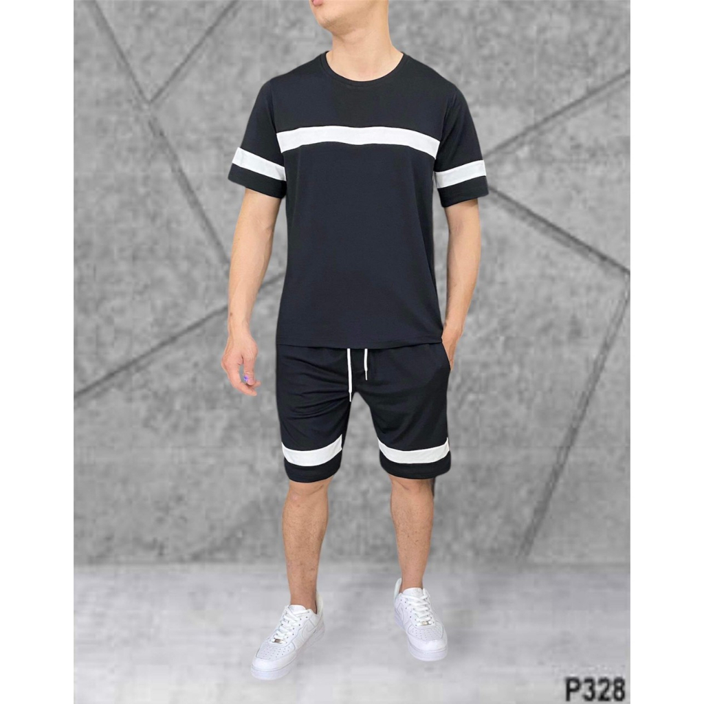 Bộ Thể Thao Nam Cổ Tròn 1 Sọc Vải Poly Cá Sấu Thoáng Mát Thấm Hút Mồ Hôi Tốt - Havaka Store | BigBuy360 - bigbuy360.vn