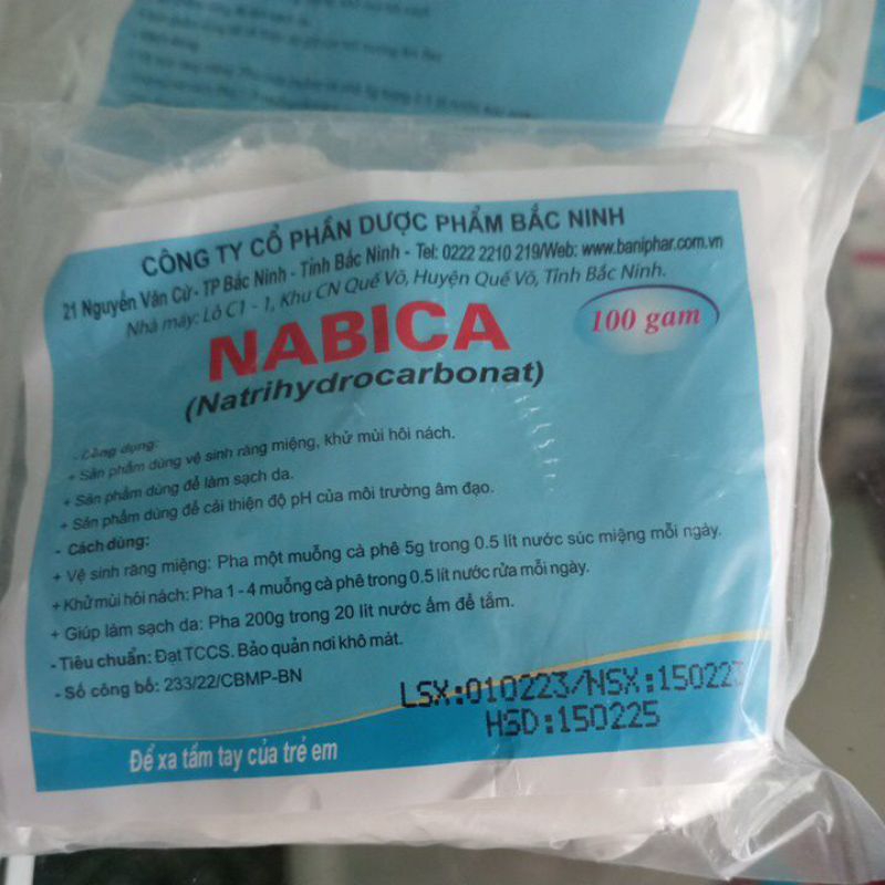 Muối NaBiCa  100gr