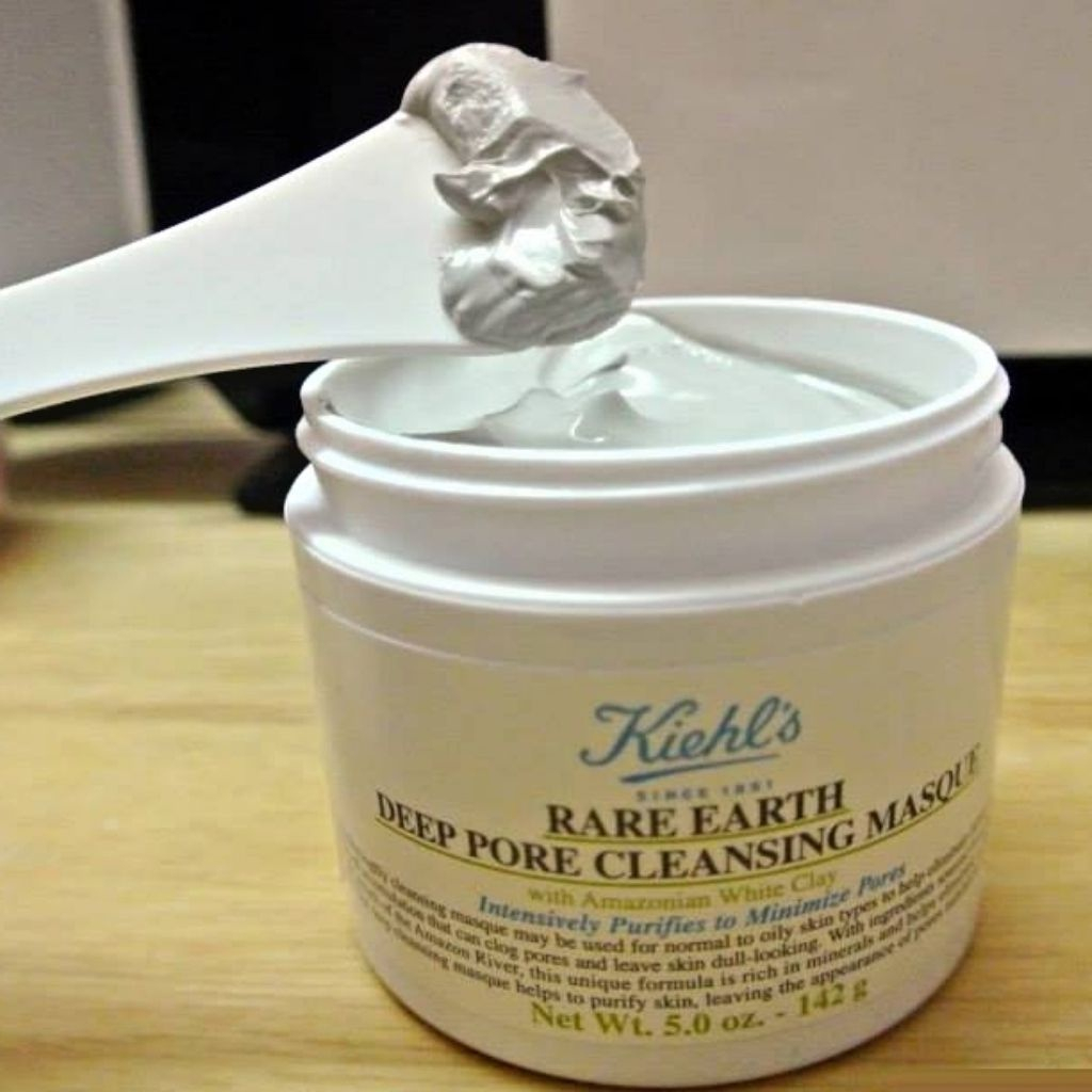 Mặt nạ đất sét Kiehl's Rare Earth Deep Pore Cleansing Masque giảm dầu giảm mụn thanh lọc da hiệu quả