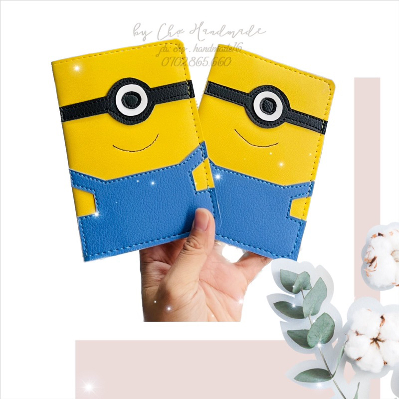 Vỏ hộ chiếu MINION- bao hộ chiếu, bọc passport