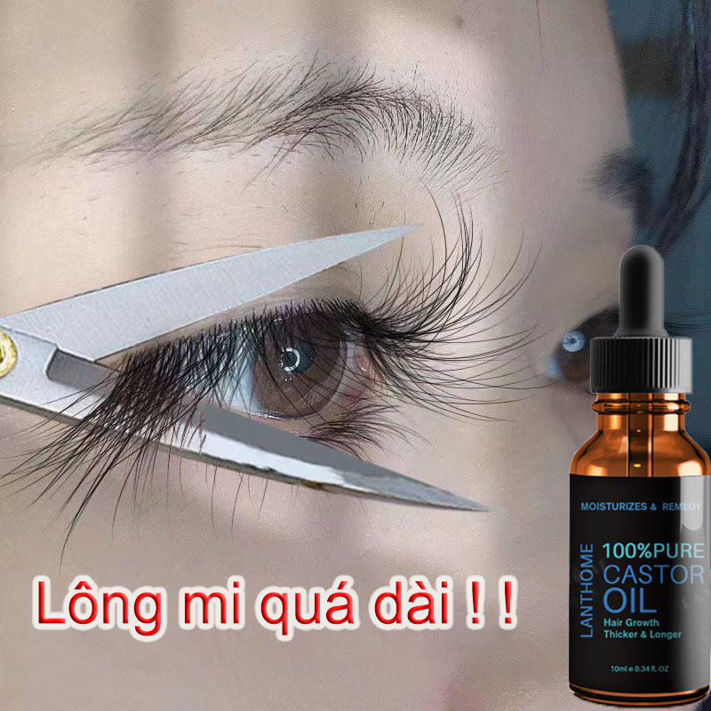 Dưỡng lông mi Dưỡng mi dài Serum lông mi 10ml giúp mi dai và không dễ rụng làm cho lông mi dày kích mọc râu lông mi