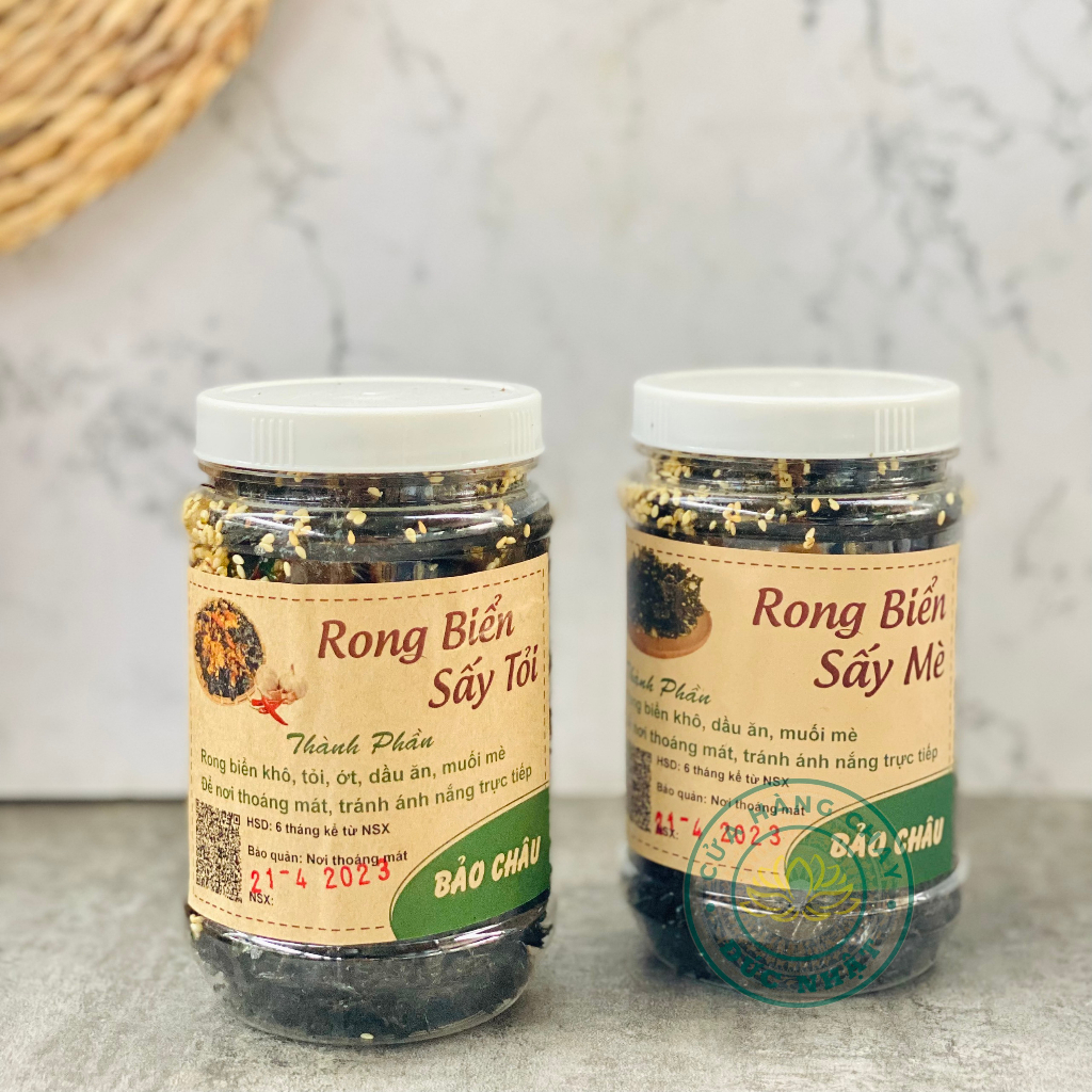 Rong biển sấy Bảo Châu 80g ăn liền, ăn với cơm thơm ngon