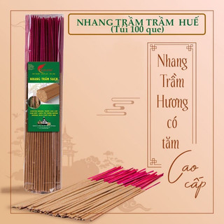 Nhang trầm Hương, Nhang Trầm Huế, Không hoá chất, sạch, bó 100 que