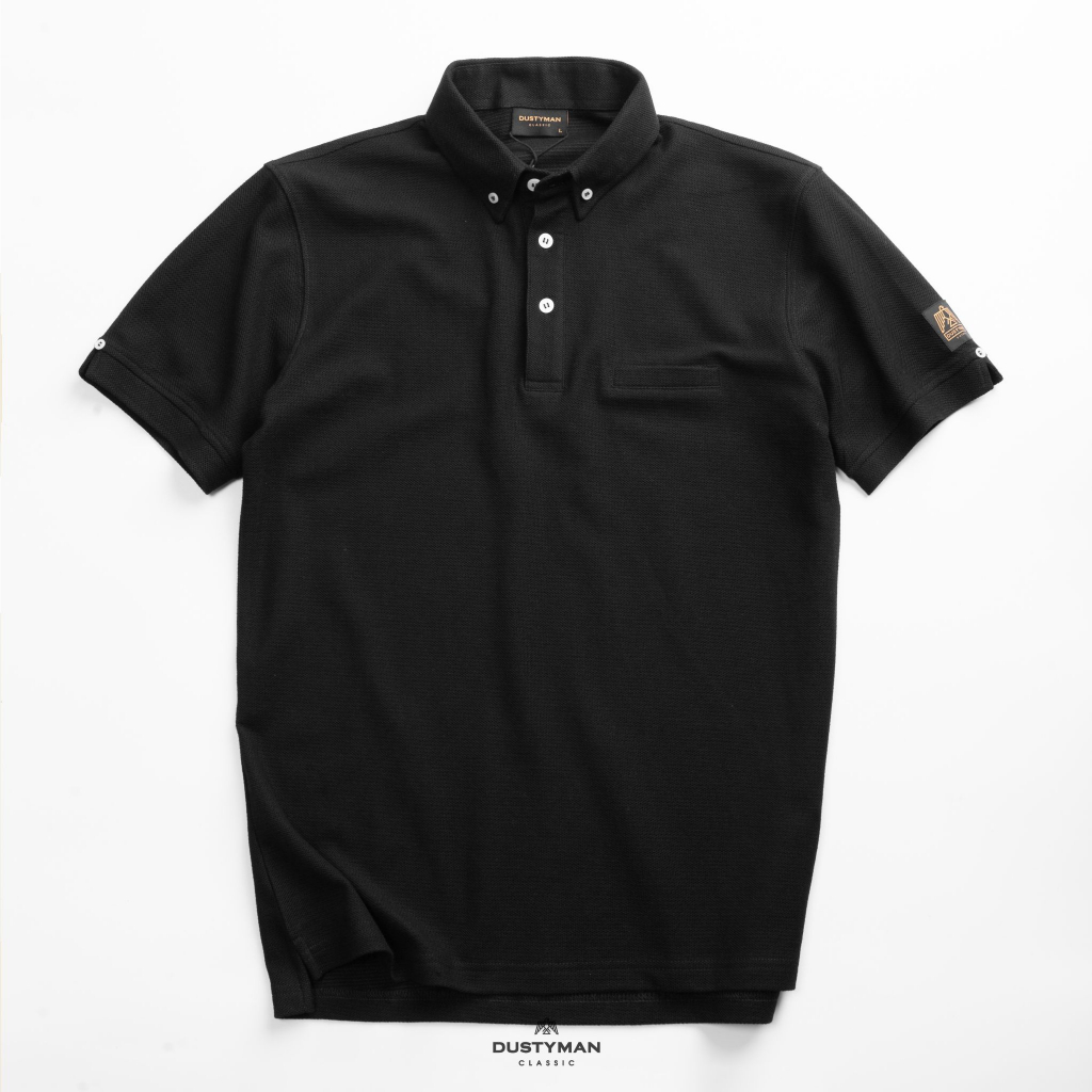 Áo Polo Nam Cổ Sơ Mi Classic Thoáng Mát DUSTYMAN - Vải CMC - Form Slim Fit - Retro