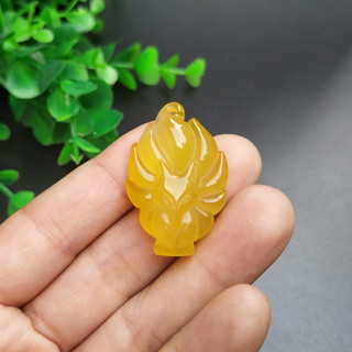 Dây chuyền hồ ly chúa 9 đuôi đủ màu theo mệnh