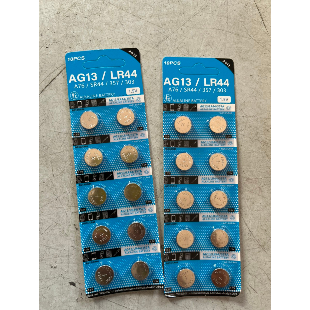 Pin CR2450, CR2032, AG13/LR44