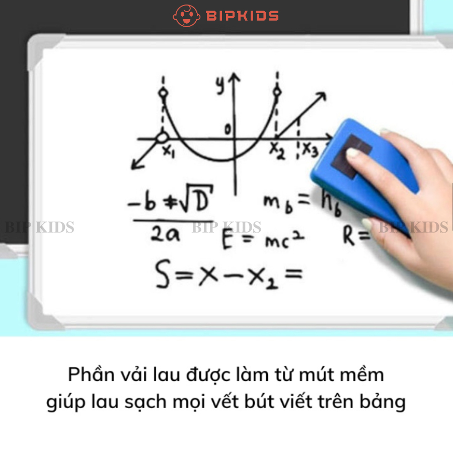 Lau bảng nam châm - Lau bảng từ dán tường