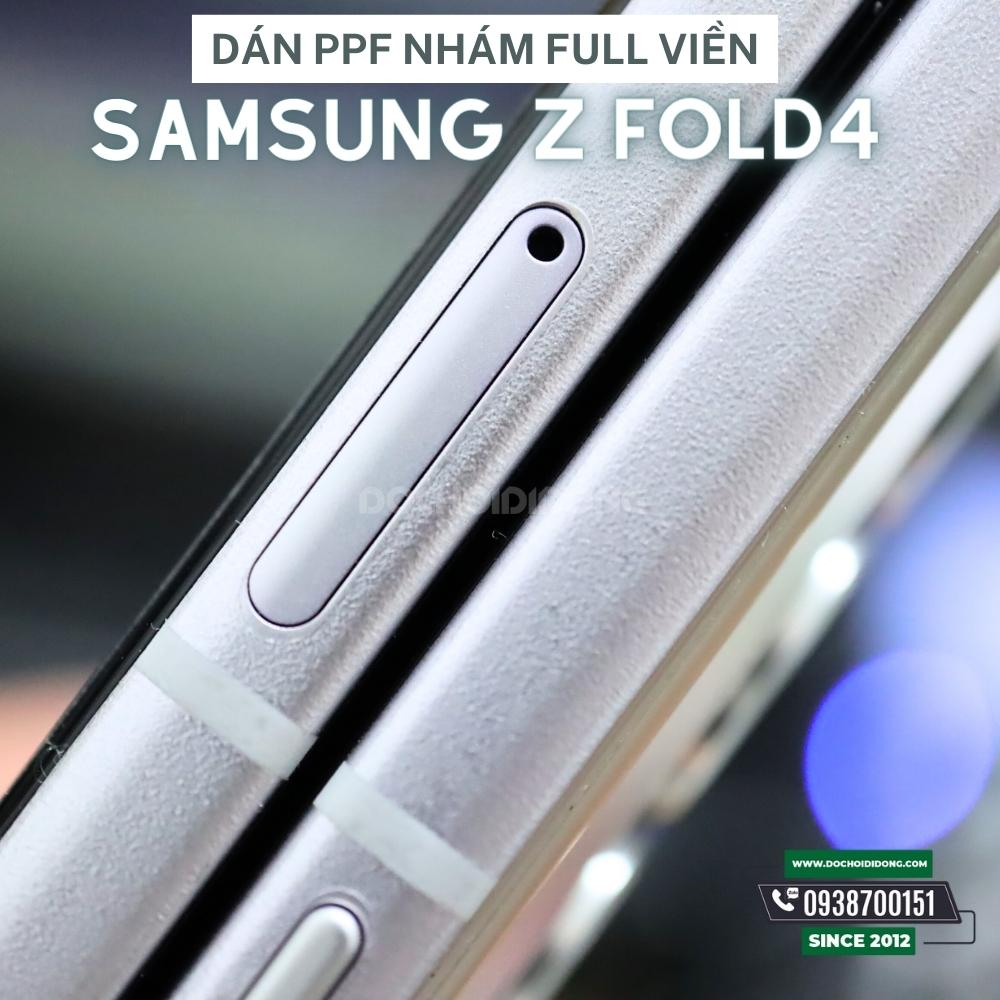 Miếng dán PPF Hydorgen Samsung Z Fold4 trong, nhám, đổi màu cao cấp